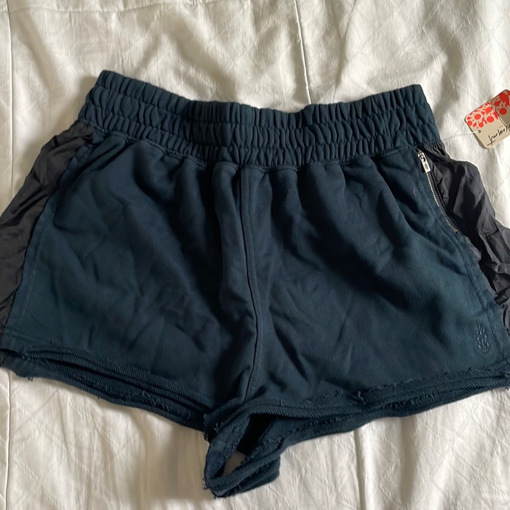 FP movement navy shorts